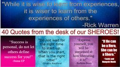 40 quores from the meet the sheroes